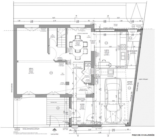 maison bdv : plan rdc